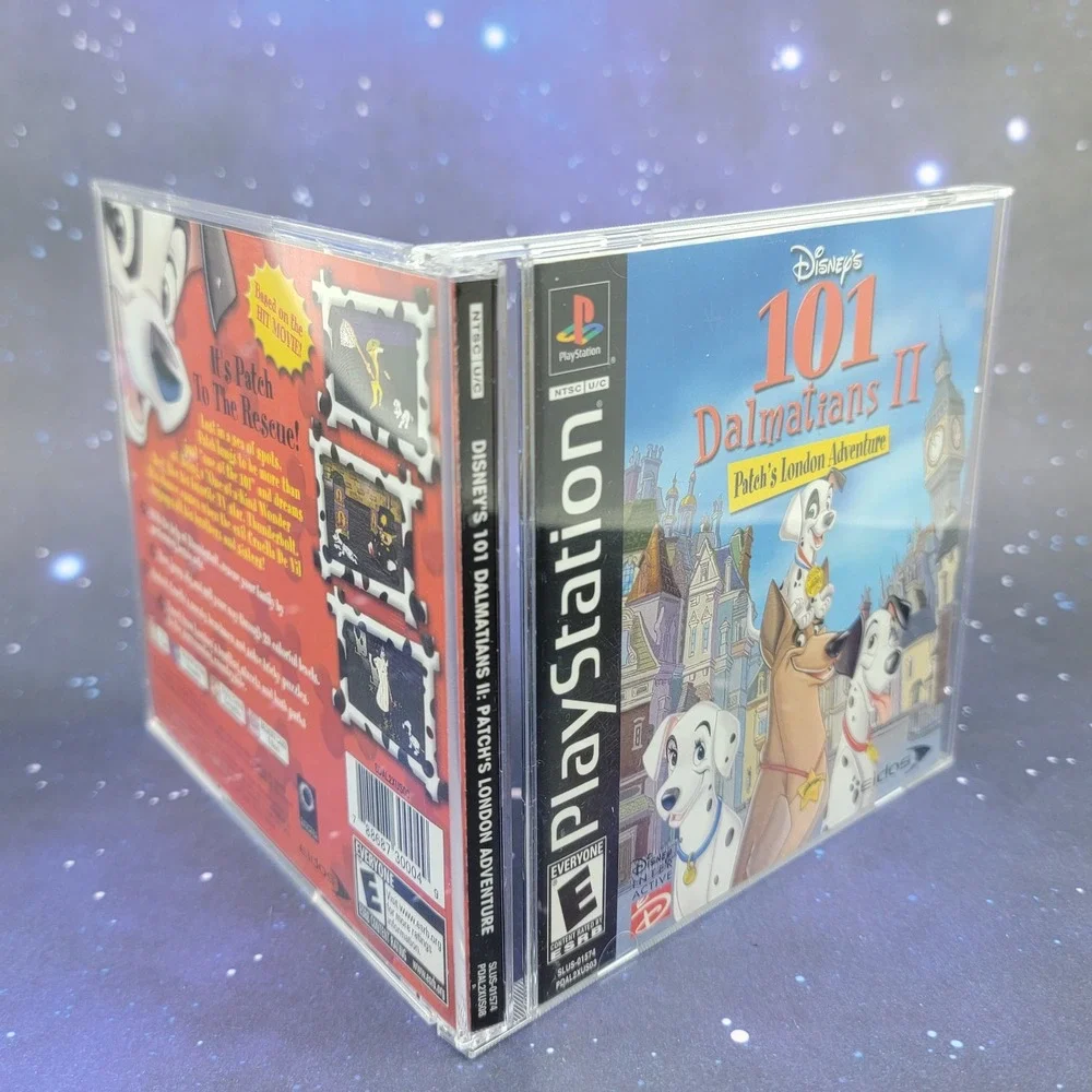 Disney 101 Dalmatians II Patch's London Adventure Sony PlayStation PS1 SLUS01574